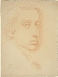 Autoportrait, vers 1855